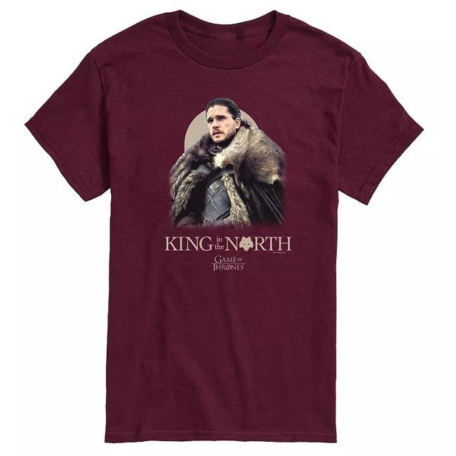 Mens Game Of Thrones King In The North Graphic Tee Blue Product Image