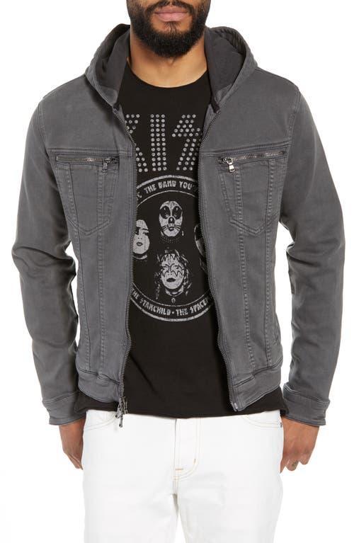 John Varvatos Star USA Hooded Denim Jacket Product Image