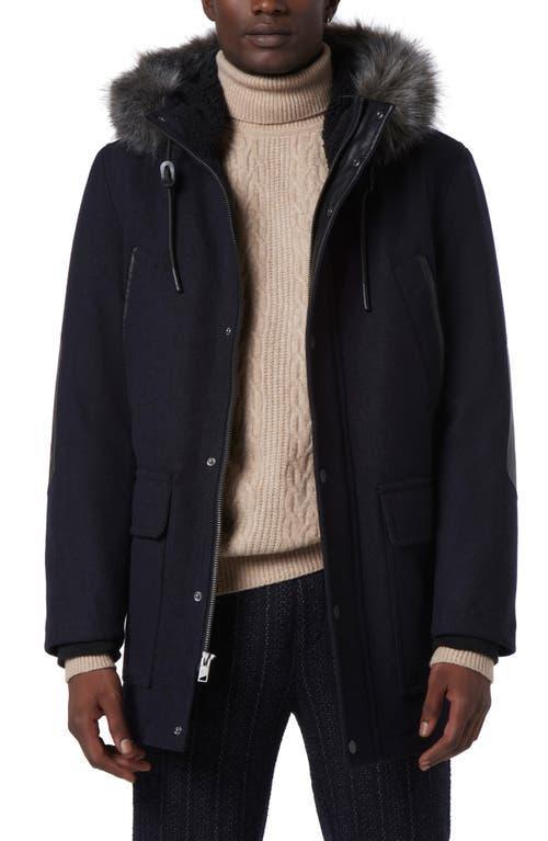 Andrew Marc Dawson Water Resistant Jacket with Faux Fur Trim Product Image