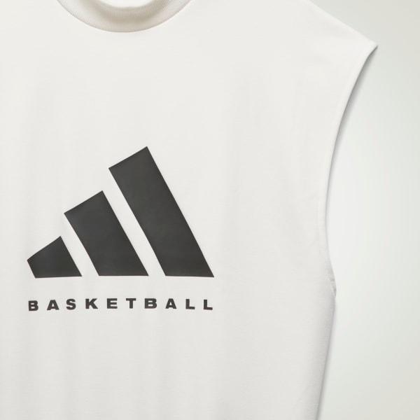 adidas Basketball Sleeveless Sweatshirt Product Image