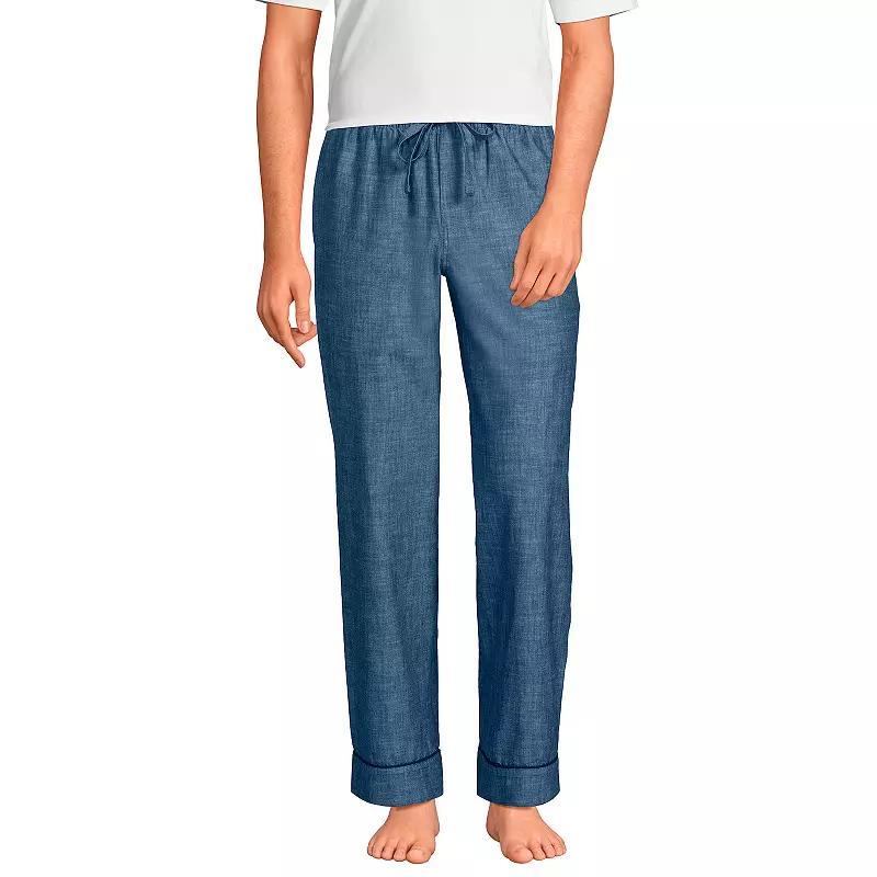 Mens Lands End Essential Pajama Pants Product Image