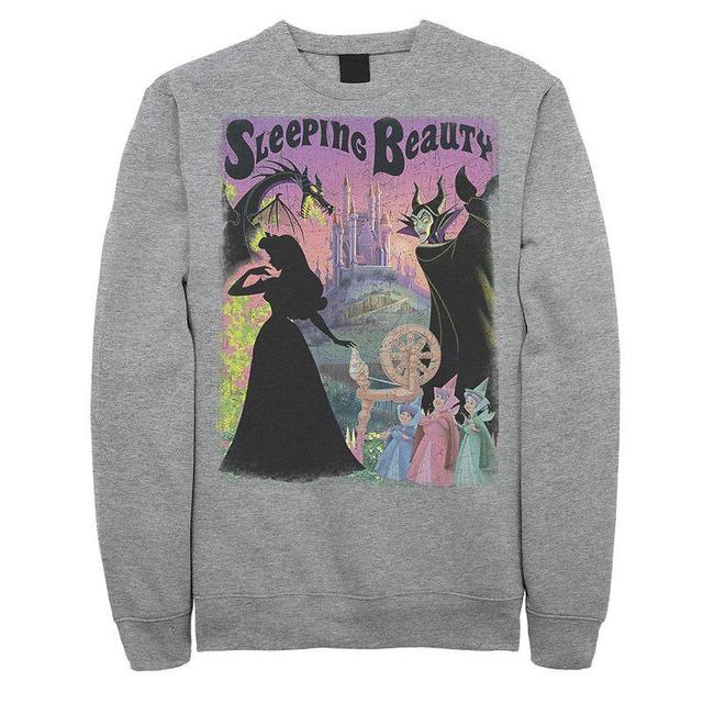 Mens Disney Sleeping Beauty Aurora Maleficent Poster Sweatshirt Product Image