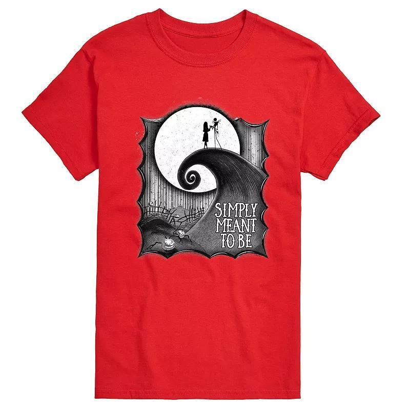 Disneys Nightmare Before Christmas Mens Graphic Tee Product Image