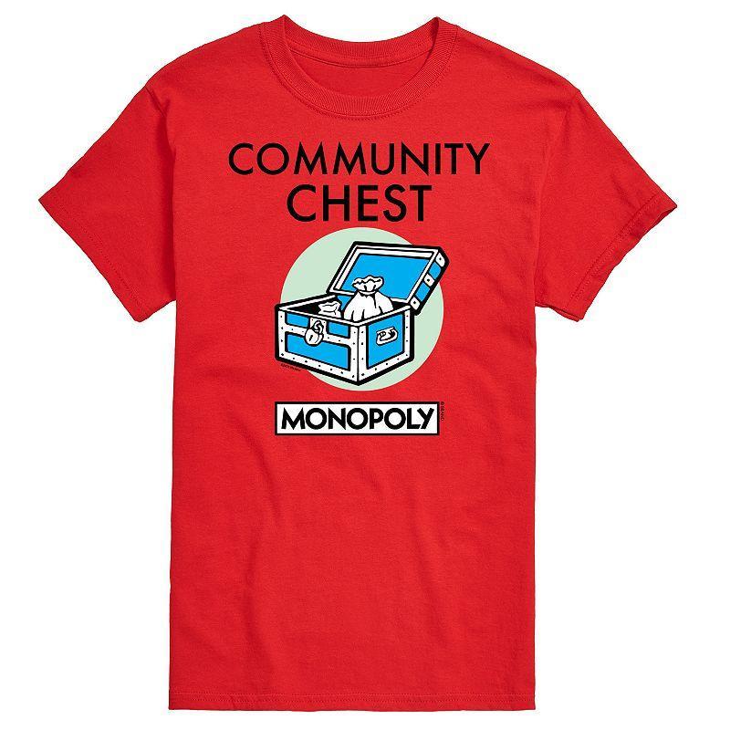 Mens Monopoly Community Chest Graphic Tee Product Image