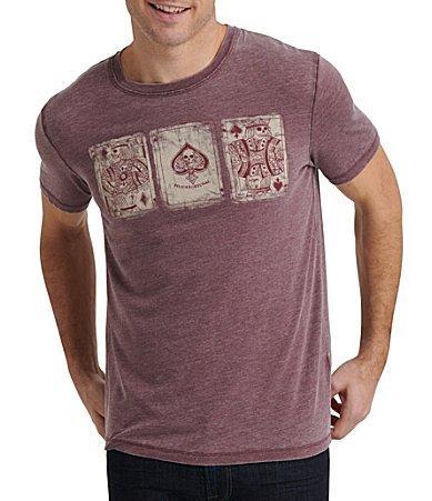 Lucky Brand Poker Cards Graphic T-Shirt Product Image