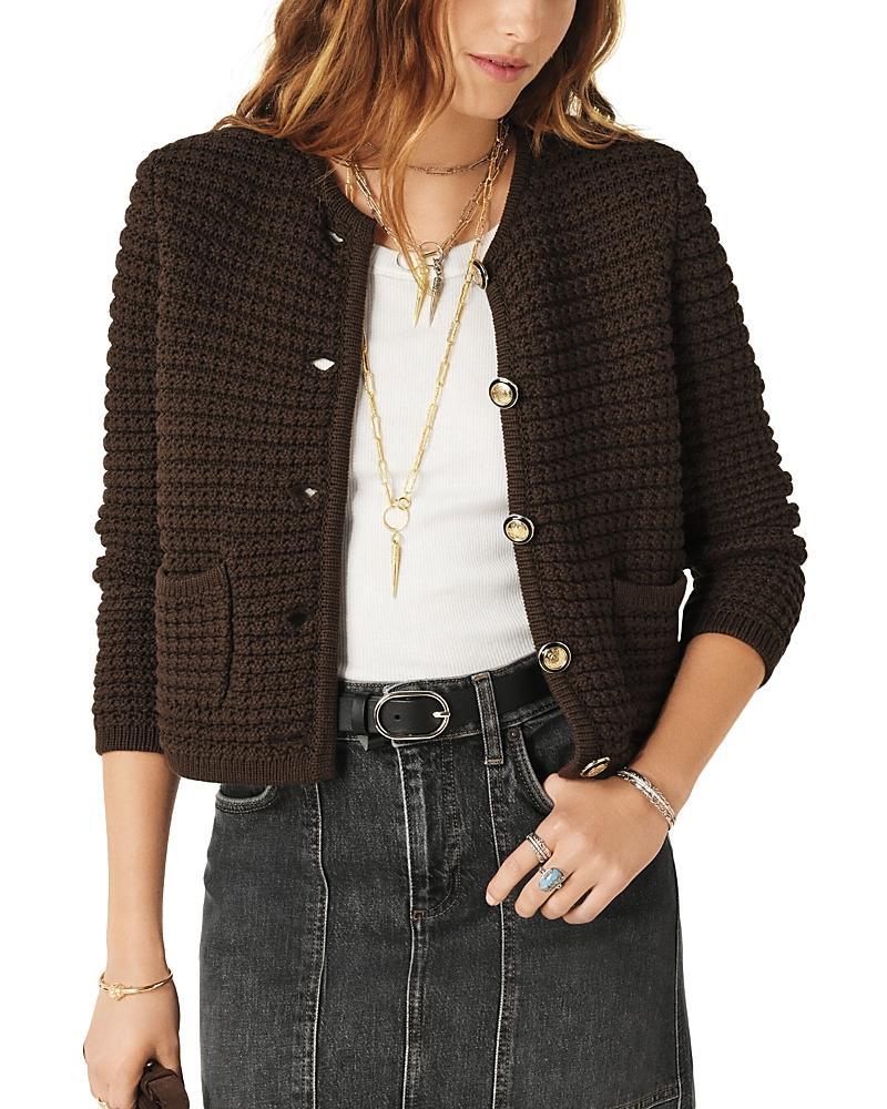 Womens Gaspard Cotton-Blend Cardigan Product Image