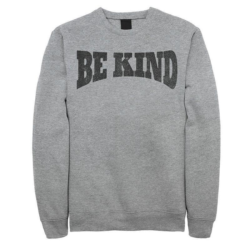 Mens Fifth Sun Be Kind Arched Sweatshirt Athletic Grey Product Image