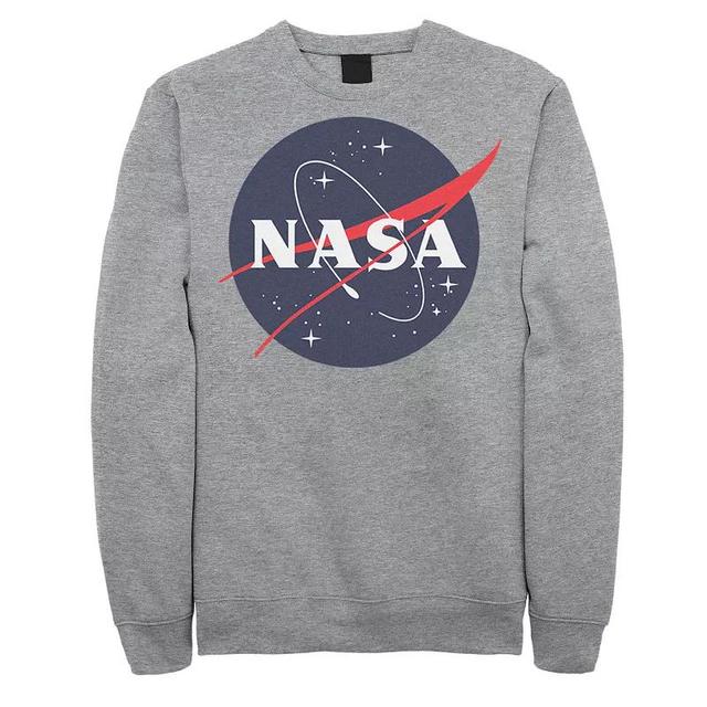 Big & Tall NASA Logo Sweatshirt, Mens Athletic Grey Product Image