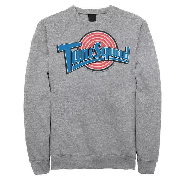 Mens Looney Tunes Space Jam Tune Squad Logo Sweatshirt Athletic Grey Product Image