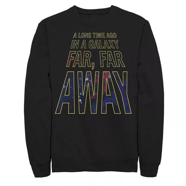 Mens Star Wars Opening Crawl Sweatshirt Product Image