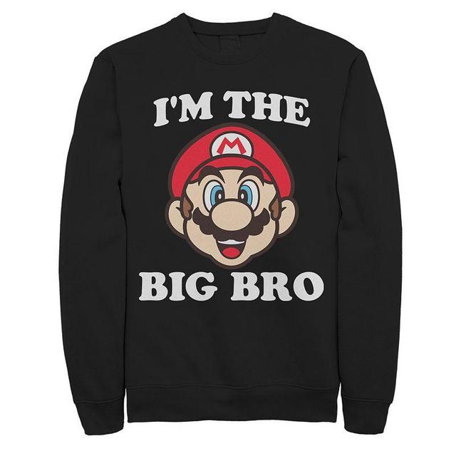 Mens Mario Im The Big Bro Logo Sweatshirt Product Image