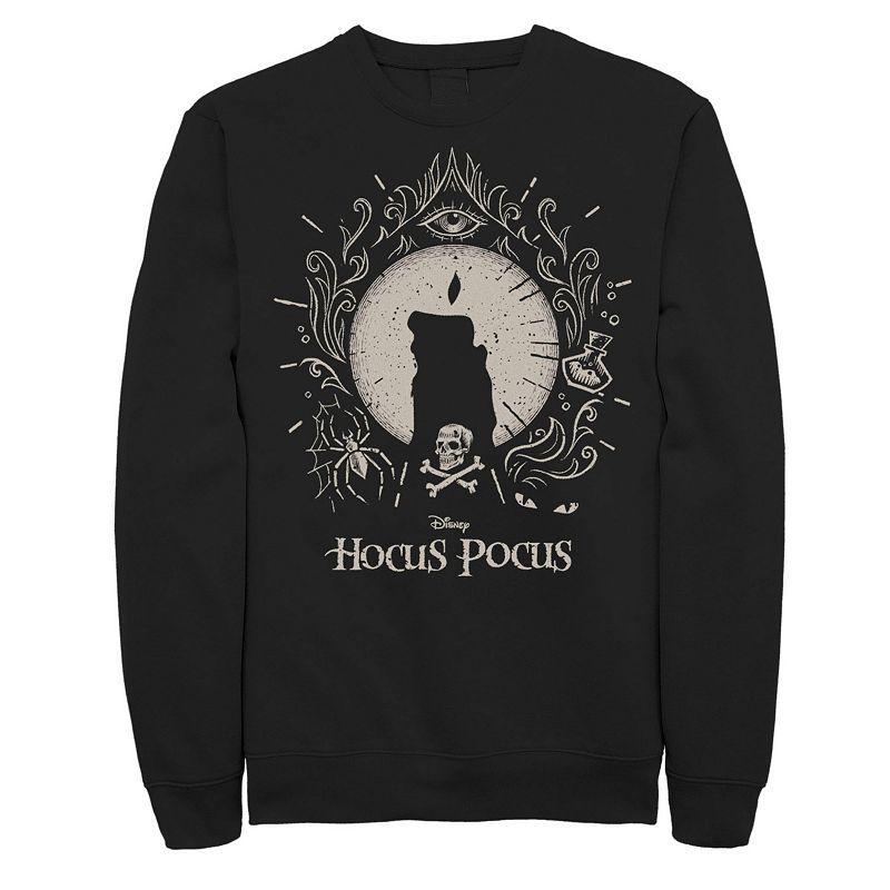 Mens Hocus Pocus Black Flame Silhouette Sweatshirt Product Image