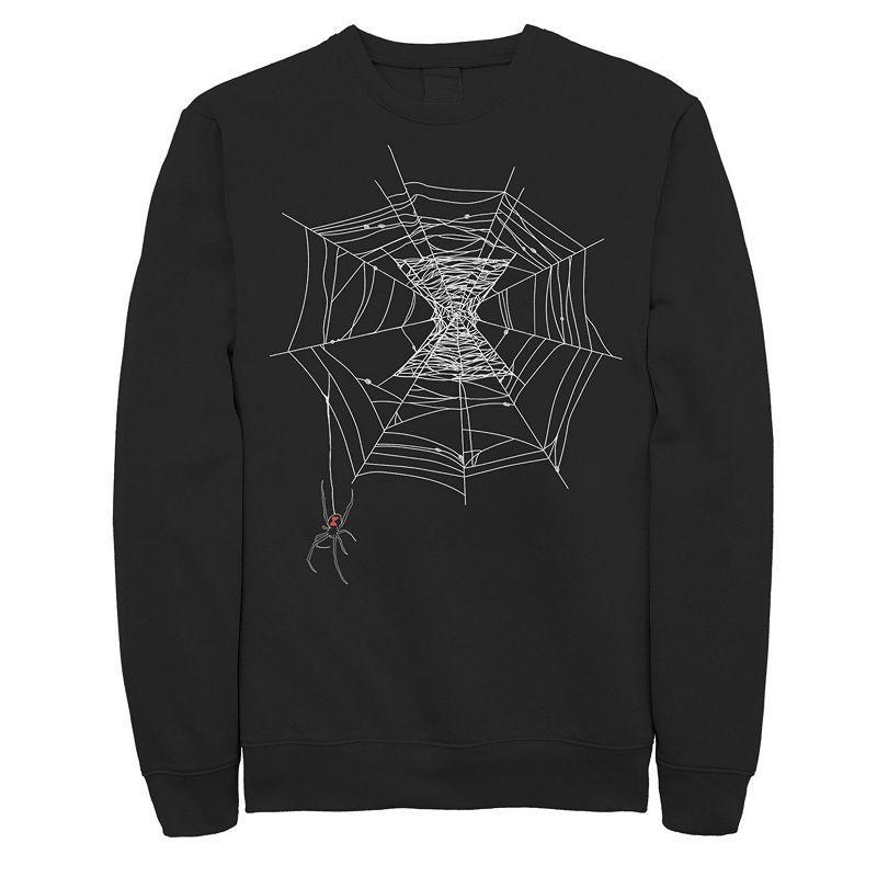 Mens Marvel Widow Web Logo Sweatshirt Product Image