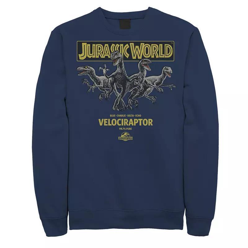 Mens Jurassic World Blue, Charlie, Delta & Echo Pack Sweatshirt Product Image