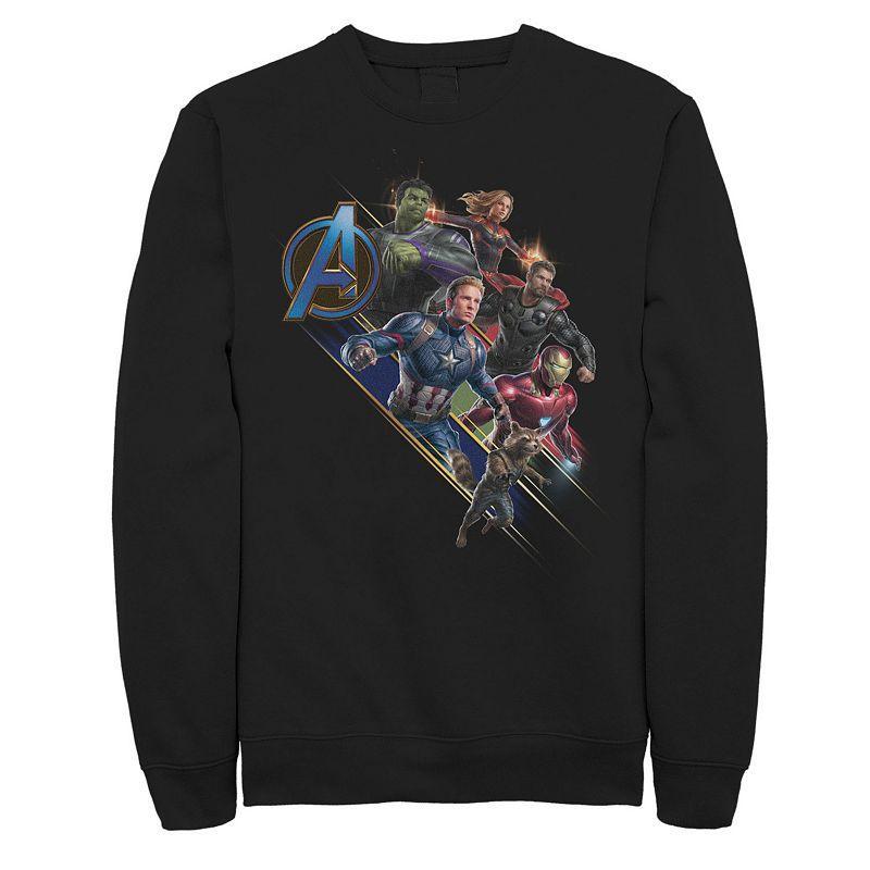 Mens Marvel Avengers Endgame Assembled Team Group Shot Tee Product Image