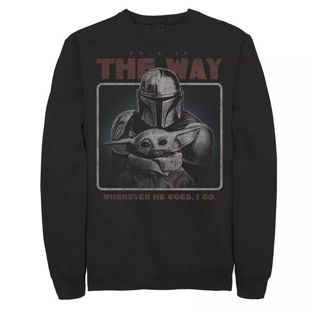 Disneys Star Wars Mens Darth Vader Best Papa In The Galaxy Fleece Product Image