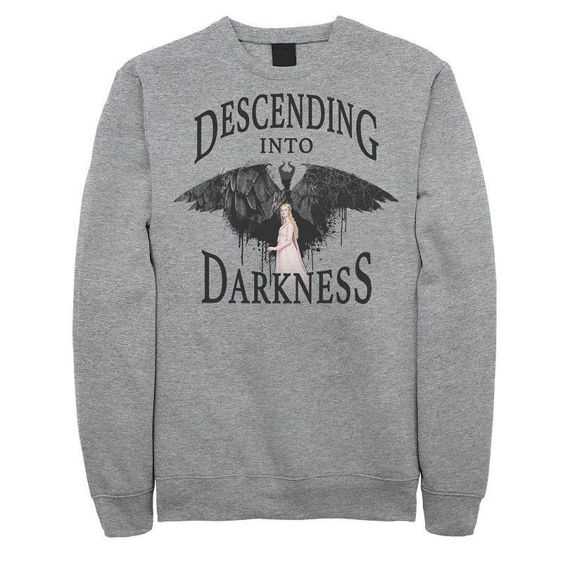 Mens Disney Maleficent Descending Into Darkness Sweatshirt Med Grey Product Image