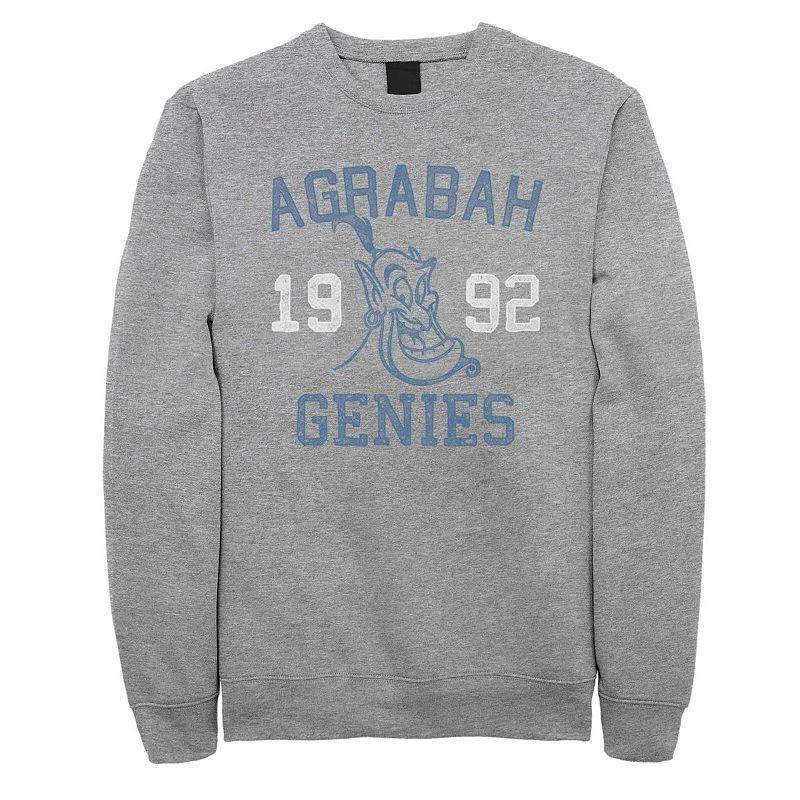 Juniors Disneys Aladdin Agrabah Team Genies 1992 Fleece Sweatshirt, Girls Athletic Grey Product Image