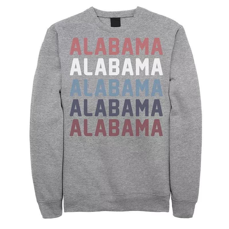 Juniors Alabama Stack Graphic Sweatshirt, Girls Athletic Grey Product Image