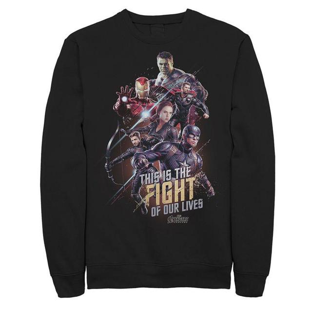 Mens Marvel Avengers Endgame Group Final Fight Sweatshirt Product Image