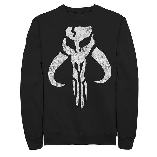 Big & Tall Star Wars Mando Symbol Fleece Sweatshirt, Mens Product Image