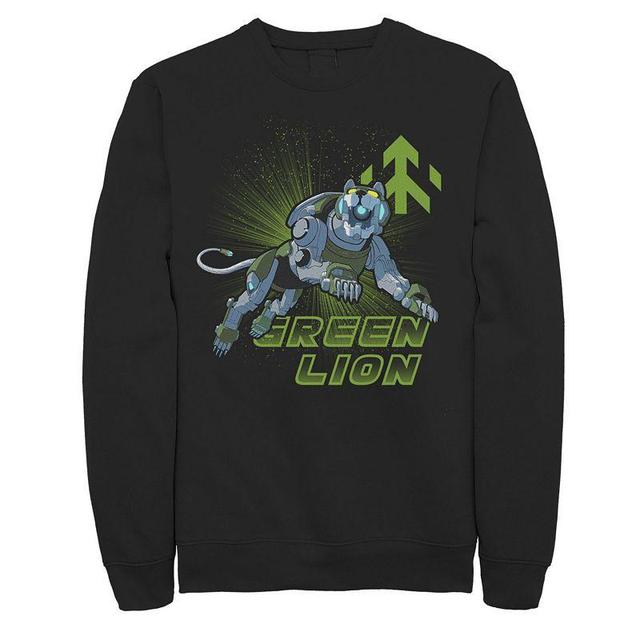 Mens Voltron: Legendary Defender Green Lion Sweatshirt Product Image