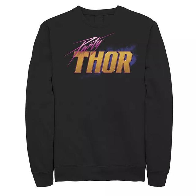 Mens Marvel What If Party Thor Retro Sweatshirt Product Image