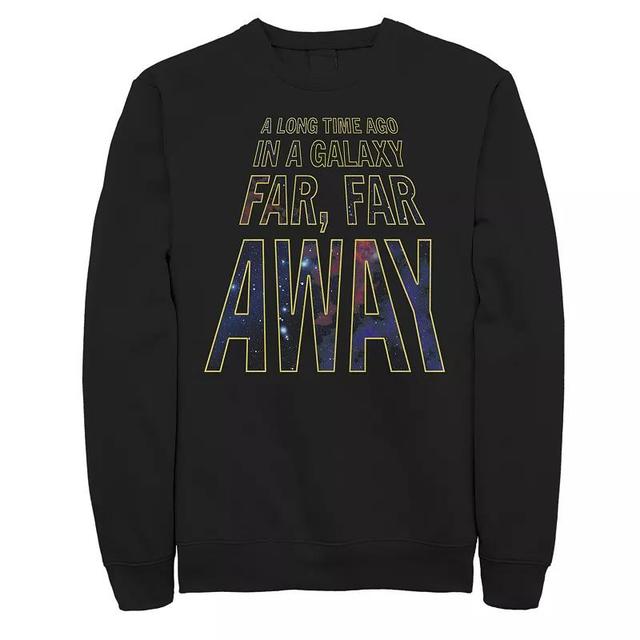 Mens Star Wars Galaxy Far Far Away Sweatshirt Product Image