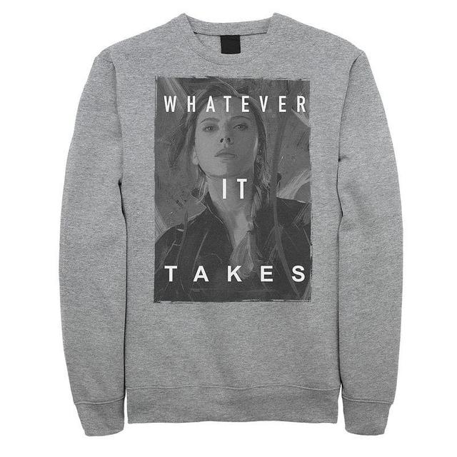 Mens Avengers Endgame Whatever It Takes Pullover Athletic Grey Product Image