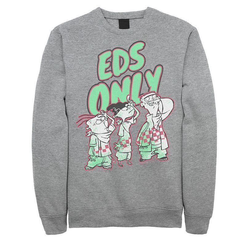 Mens Ed, Edd & Eddy Sweatshirt Athletic Grey Product Image