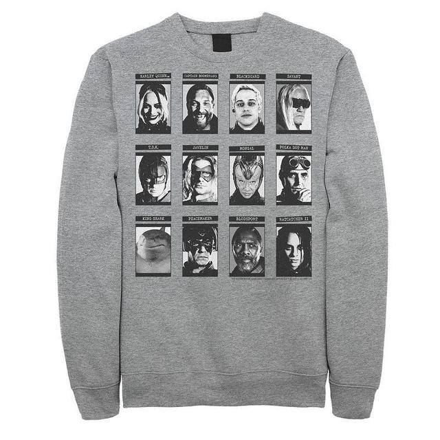 Mens The Suicide Squad Team Board Sweatshirt Athletic Grey Product Image