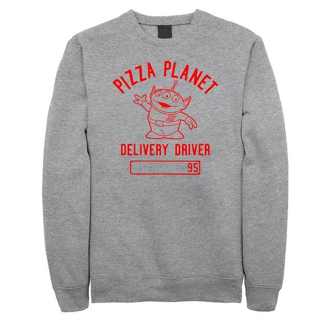 Disney / Pixars Toy Story Mens Pizza Planet Fleece Athletic Grey Product Image