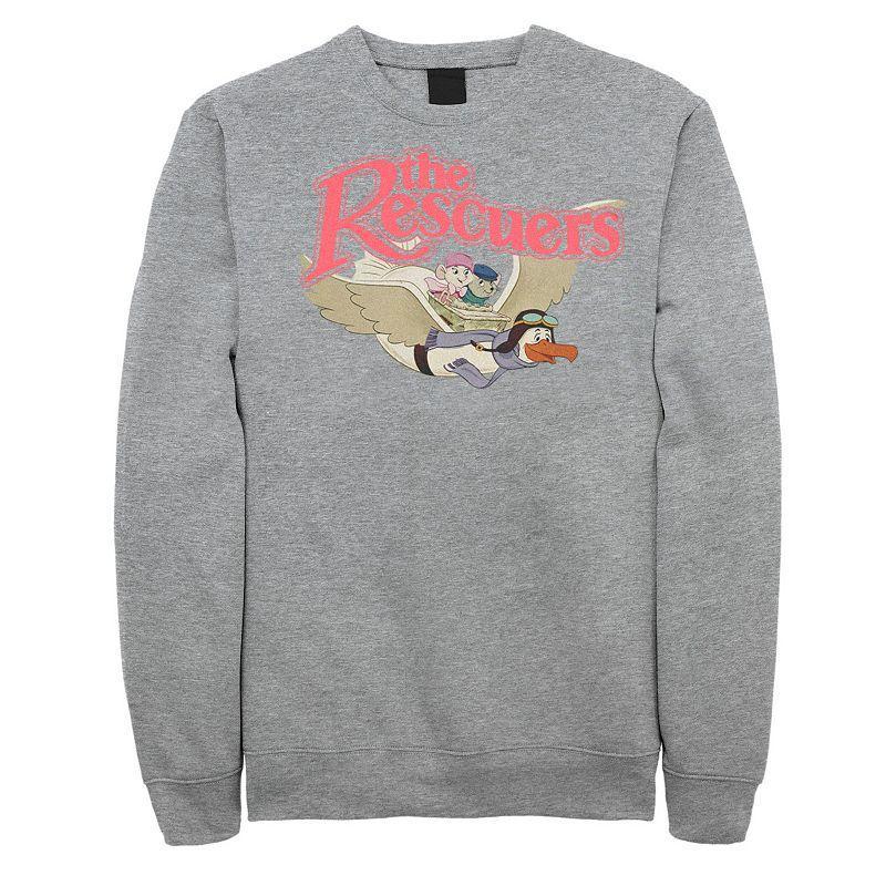 Disneys The Rescuers Mens Orville Flight Sweatshirt Athletic Grey Product Image