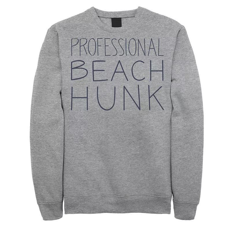 Mens Cartoon Network Steven Universe Professional Beach Hunk Sweatshirt, Mens Athletic Grey Product Image