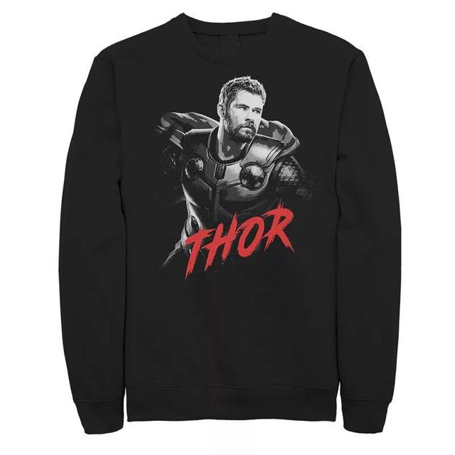 Mens Marvel Avengers Endgame Thor Sweatshirt Black Product Image