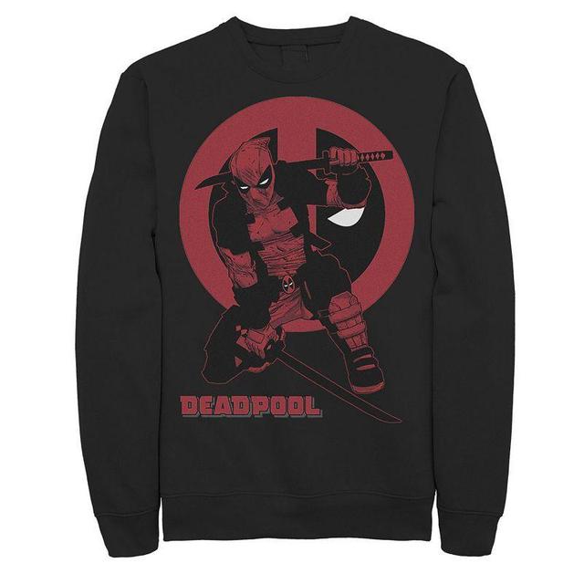 Mens Marvel Deadpool Samurai Stance Sweatshirt Product Image