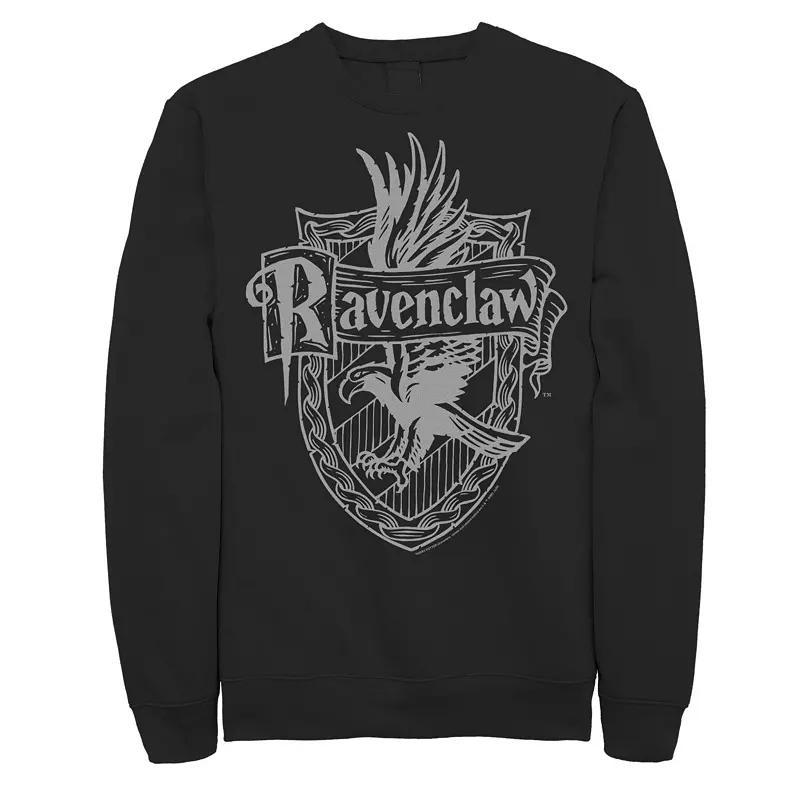 Big & Tall Harry Potter Ravenclaw Detailed Crest Graphic Fleece Pullover, Mens Product Image