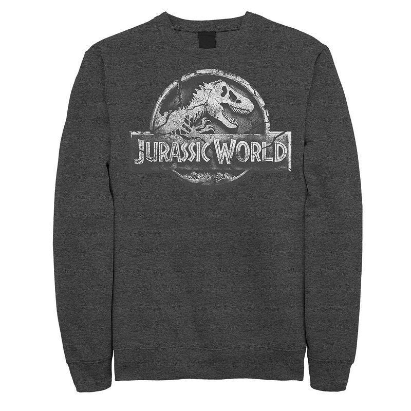 Mens Jurassic World Two Return Stone Logo Sweatshirt Blue Product Image