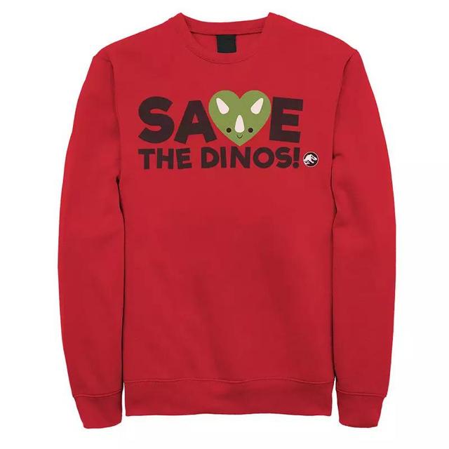 Mens Jurassic World: Fallen Kingdom Save The Dinos Sweatshirt Product Image