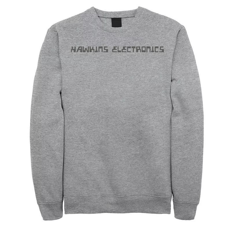 Mens NASA Pluto Was A Planet Graphic Fleece Pullover Med Grey Product Image