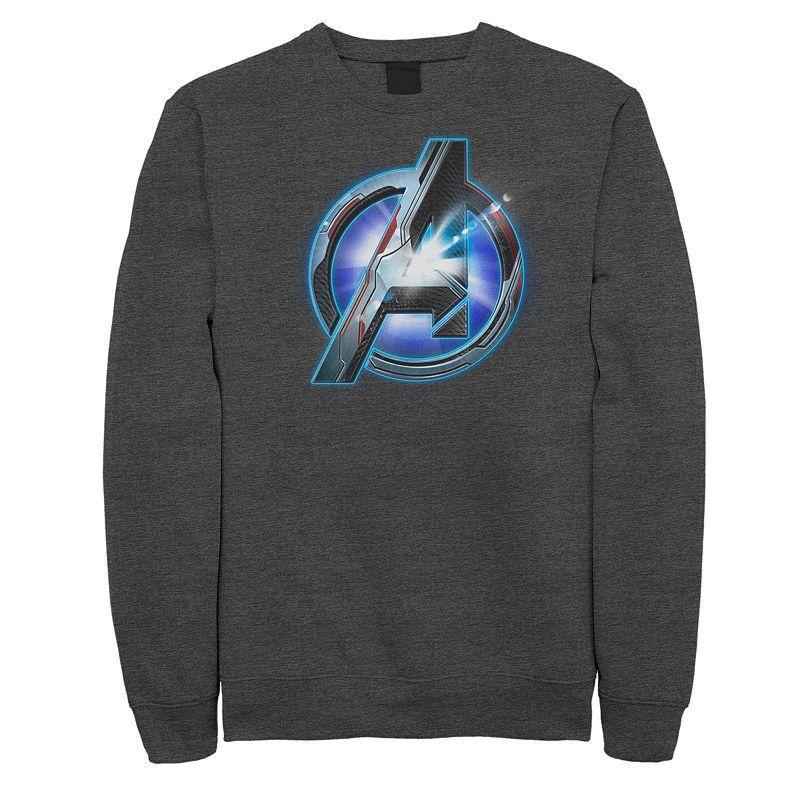 Mens Captain Marvel Cat Goose Sweatshirt Blue Product Image