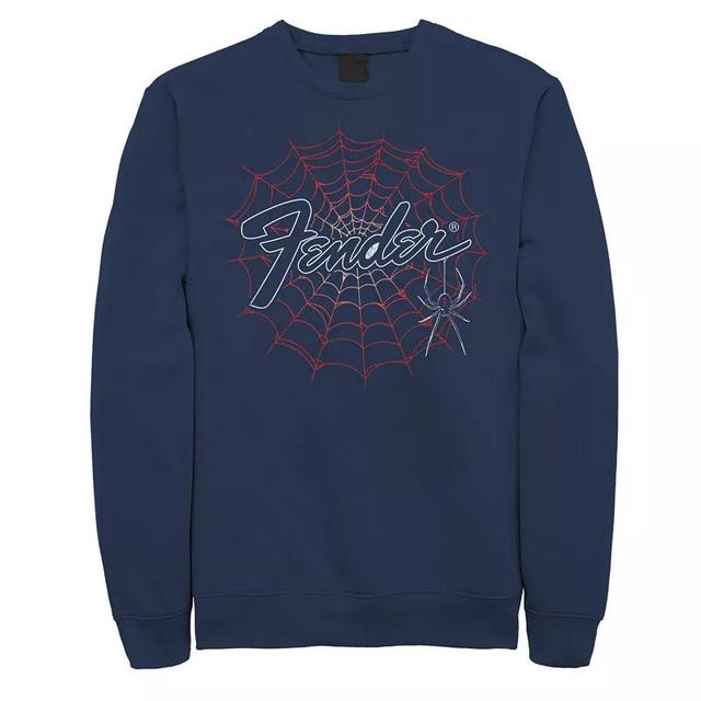 Mens Marvel Spider-Man Deck The Walls Holiday Sweatshirt Red Product Image