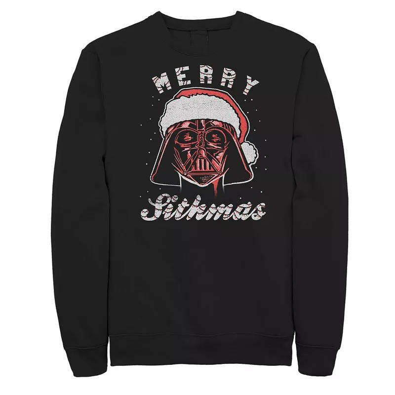 Mens Star Wars Vader Merry Sithmas Sweatshirt Black Product Image