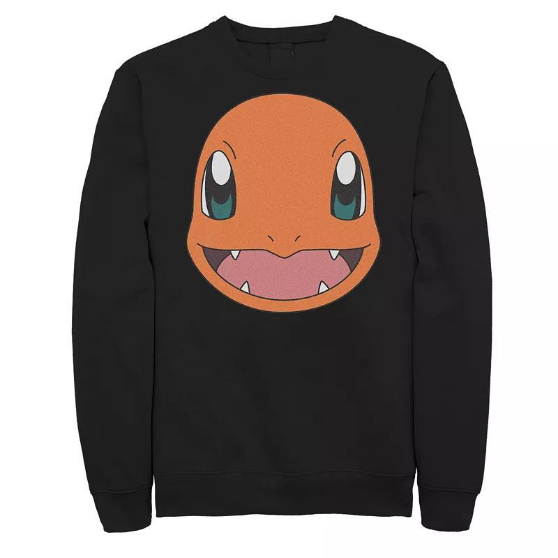 Big & Tall Pokemon Charmander Big FaceSweatshirt, Mens Product Image