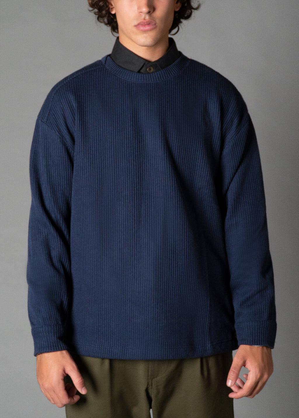 Crespo 450G Knit Navy Product Image