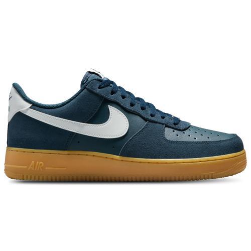 Nike Mens Nike Air Force 1 Low 07 - Mens Shoes Navy/White Product Image