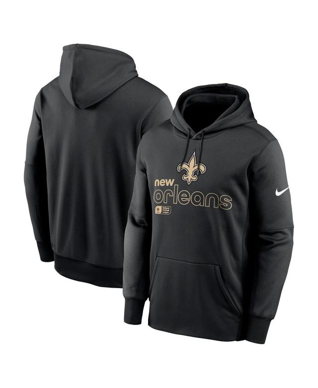 Men's Jacksonville Jaguars Icon Menâs Nike Therma NFL Pullover Hoodie Product Image