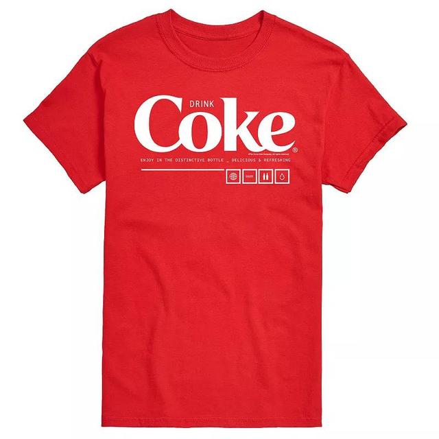 Mens Coca-Cola Drink Coke Enjoy Graphic Tee Product Image