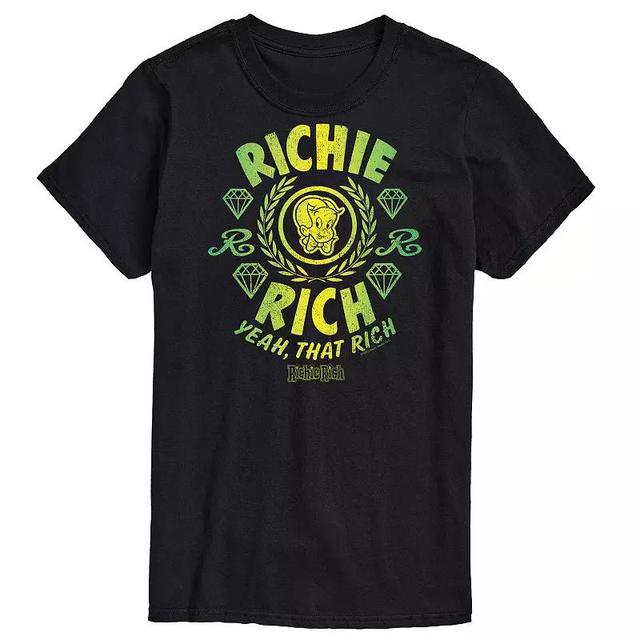 Big & Tall Richie Rich Yeah That Rich Graphic Tee, Mens Product Image