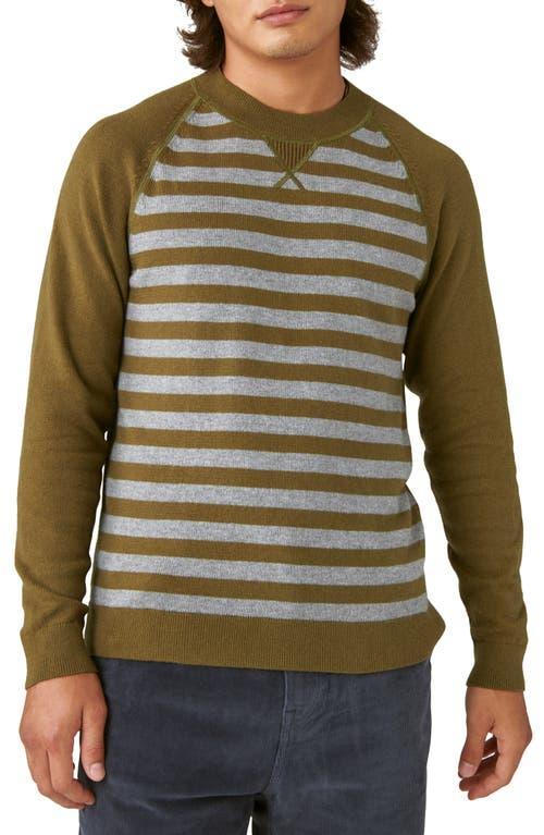 Lucky Brand Cloud Soft Stripe Raglan Sweater Product Image